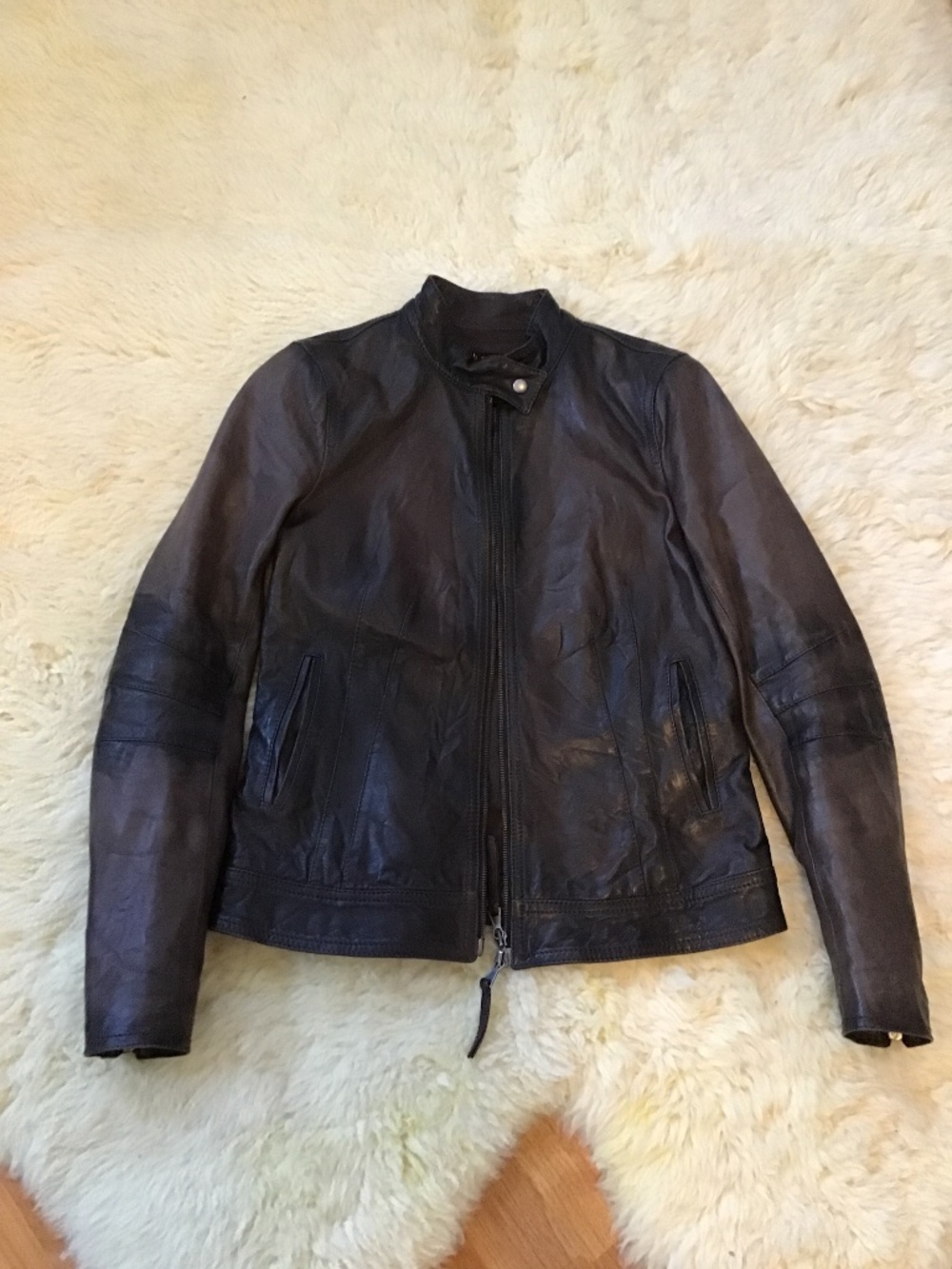 Leather jacket